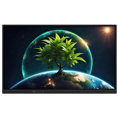 LCD Smart Board 86 inch Android 14 với 8+128G 40 điểm cảm ứng wifi bt hdmi phần mềm hiệu chuẩn cho văn phòng trường học