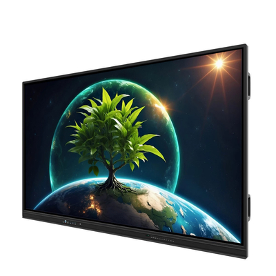 LCD Smart Board 86 inch Android 14 với 8+128G 40 điểm cảm ứng wifi bt hdmi phần mềm hiệu chuẩn cho văn phòng trường học