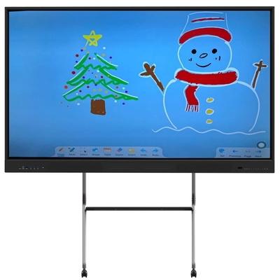 Bảng thông minh LCD 4GB + 64GB mới nhất 75 inch Bảng màu trắng kỹ thuật số cho giáo dục