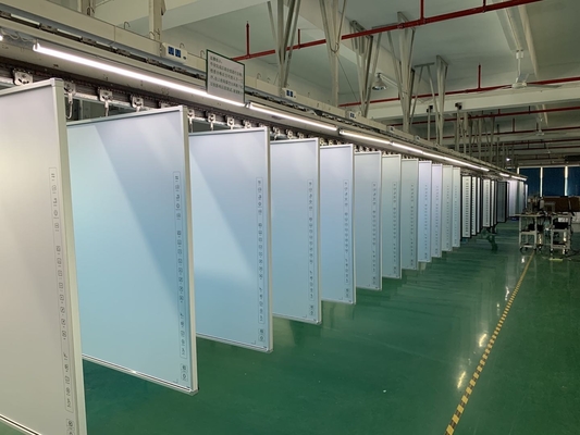 3840*2160 Phân giải đa cảm ứng bảng trắng với bề mặt gốm khung đen