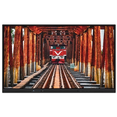 IR tương tác Whiteboardge 98 105 110 inch Màn hình lớn Smart TV cho truyền thông lớp học phòng họp phòng video Android cảm ứng wifi VGA âm thanh PC kết nối