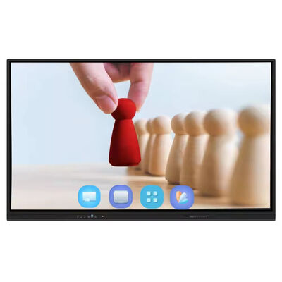 Bảng tương tác phẳng 4K IBoard 86 inch với bảng tương tác thông minh đa điểm chạm cho Doanh nghiệp và Giáo dục