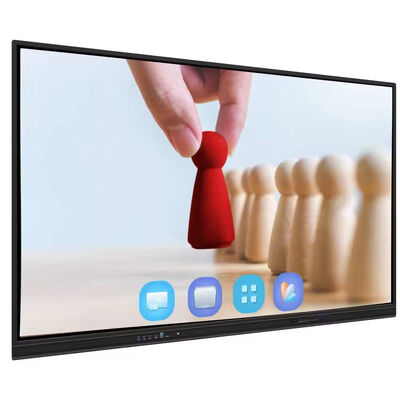 Bảng tương tác phẳng 4K IBoard 86 inch với bảng tương tác thông minh đa điểm chạm cho Doanh nghiệp và Giáo dục