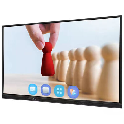 Bảng tương tác phẳng 4K IBoard 86 inch với bảng tương tác thông minh đa điểm chạm cho Doanh nghiệp và Giáo dục