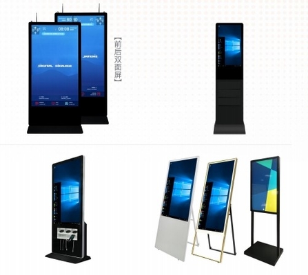 Iboard Factory Direct CE FCC LED Kiosk Display Interactive Floor Standing K Style Digital Signage Hệ thống cửa sổ cho quảng cáo kinh doanh