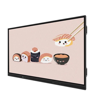 Phương pháp cảm ứng Bảng thông minh bằng bút ngón tay Với loa tích hợp Bảng thông minh LCD 65 75 86 98 Inch Phần mềm giảng dạy Máy ghi màn hình Ảnh chụp màn hình Chia sẻ không dây Cho văn phòng lớp học đào tạo