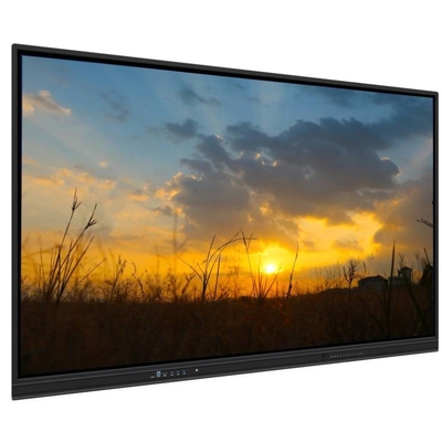 Màn hình cảm ứng tương tác màn hình màn hình cảm ứng màn hình màn hình 75 Inch Android Máy tính Wifi Bluetooth Điện thoại di động điều khiển từ xa đa người dùng Internet cho phòng học phòng họp văn phòng