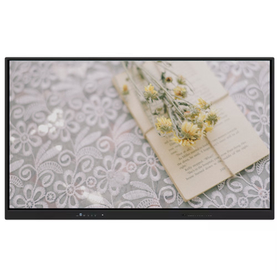 4K EDLA 75 inch Panel tương tác tương tác bảng phẳng tương tác bảng trắng bảng thông minh cho giảng dạy phòng họp trường học