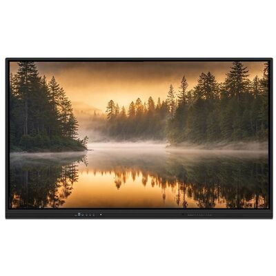 4K 65 75 86 98 110 inch Phân hình chống chói, tương tác Smart Whiteboard IR Monitor Super Slim