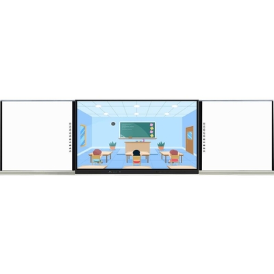75 86 98 Inch ABA loại thông minh màn hình cảm ứng thông minh với bảng bên Android máy tính máy ảnh hệ thống mic tất cả trong một cho việc giảng dạy zoom nhóm gặp gỡ với phần mềm wifi
