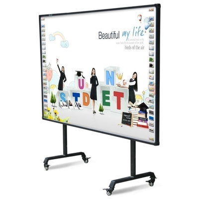 Infrared touch nhà máy bán 82 84 86 inch bảng thông minh trắng bảng chiếu với cáp USB cho trường học giảng dạy phòng họp lớp tiểu học trung học