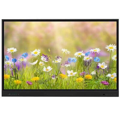 Bảng trắng tương tác LED 75 "Màn hình cảm ứng đa điểm Android Windows Hệ thống kép