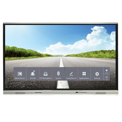 Tăng cường trải nghiệm hội nghị của bạn với máy ảnh HD QLED Android 13 tích hợp cho hội nghị tùy chọn màn hình phẳng tương tác