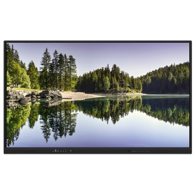 Phiên bản mới hơn Hệ thống Android Bảng phẳng tương tác Với độ tương phản cao 1200: 1 Và Tốc độ con trỏ 100 Dot / S 20 Điểm chạm được hỗ trợ với bảng trắng tương tác chia sẻ màn hình