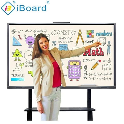 Cách mạng hóa các bài thuyết trình của bạn với A73 * 2 A53 * 2 CPU LCD Smart Board và 500cd / m2 Brightness