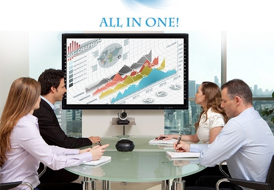 Cách mạng hóa các bài thuyết trình của bạn với A73 * 2 A53 * 2 CPU LCD Smart Board và 500cd / m2 Brightness