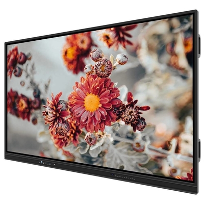 65 75 86 Inch màn hình cảm ứng tương tác màn hình kim loại 2x15W loa WIFI Bluetooth không dây Chia sẻ từ PAD Điện thoại Máy tính xách tay cho giáo dục trường học hiệu suất văn phòng