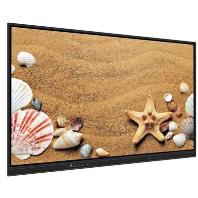 Panel Flat tương tác 75 86 Inch loa Android System 13 14 Màn hình đa cảm ứng cho ứng dụng cảm ứng đa năng