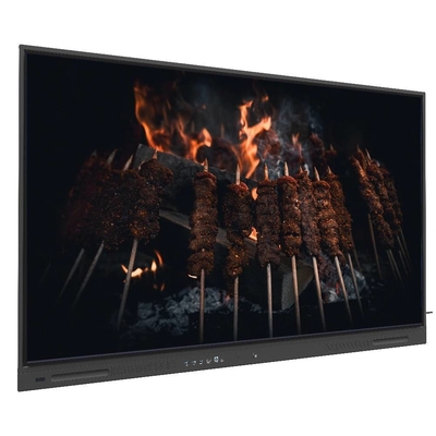 Bảng thông minh LCD 65 75 86 Inch Nâng cấp trực tuyến màn hình cảm ứng 4K Với công cụ giảng dạy Phần mềm cho các nhóm Zoom Sử dụng giảng dạy cuộc họp