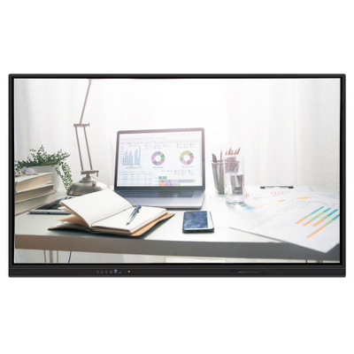 75 inch 4K tương tác Bảng trắng thông minh đa cảm ứng màn hình tương tác Bảng phẳng cho hội nghị họp giảng dạy trường học