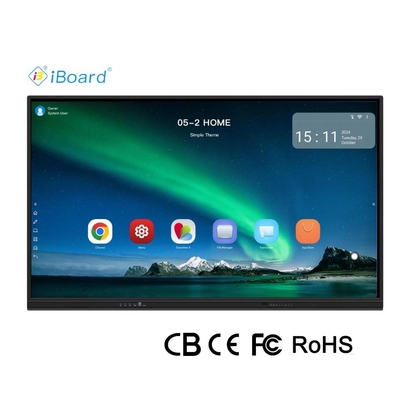 CIboard 65 Inch Smart TV màn hình Blackboard tương tác màn hình cảm ứng bảng phẳng với tất cả trong một máy tính của các thiết bị họp