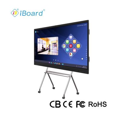 Iboard Factory trực tiếp 75 inch 4K đa cảm ứng màn hình thông minh tương tác màn hình phẳng màn hình hiển thị bảng trắng cho cuộc họp & giảng dạy