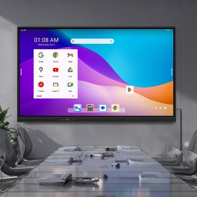 Trung Quốc nhà máy Giá 4k 55 65 75 85 96 110 Inch Touch Screen Phần mềm đa ngôn ngữ LCD thông minh Android board tương tác