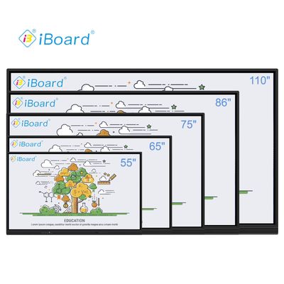55 65 75 86 Inch 4K LCD Interactive Whiteboard Digital Panel Smart Classroom Electronic Board Digital Smart Board cho việc giảng dạy