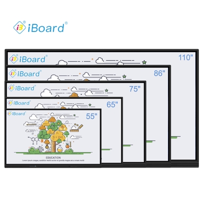 55 65 75 86 Inch 4K LCD Interactive Whiteboard Digital Panel Smart Classroom Electronic Board Digital Smart Board cho việc giảng dạy