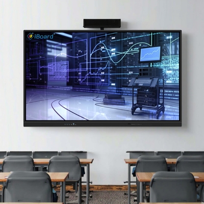 Blackboard thông minh với bảng điều khiển cảm ứng Android 75 86 Inch với máy ảnh và micro cho giáo dục và đào tạo