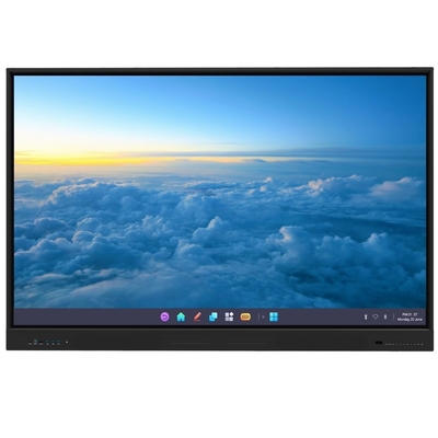 75 Inch IBoard Ultra HD 4K độ phân giải màn hình phẳng tương tác màn hình bảng trắng tương tác kỹ thuật số với màn hình đa cảm ứng, chống chói và màn hình bền cho lớp học học