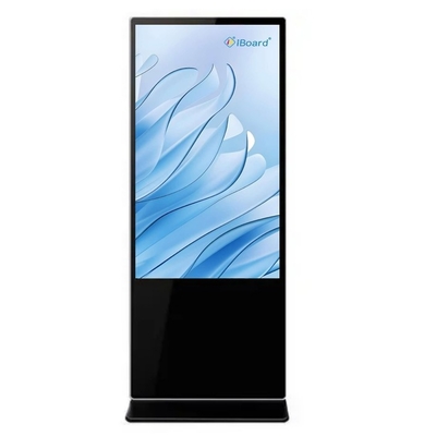 43 inch sàn đứng Digital Signage Display 178 độ FCC phê duyệt Quảng cáo Kiosk Capacitive Touch Với hệ thống Android hoặc Windows