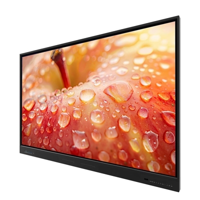 LED Interactive Whiteboard 86 98 110 Inch Android 13 14 LCD Smart Board Response 5-8 Ms phần mềm họp tương thích với máy ảnh và mic và giá đỡ di động