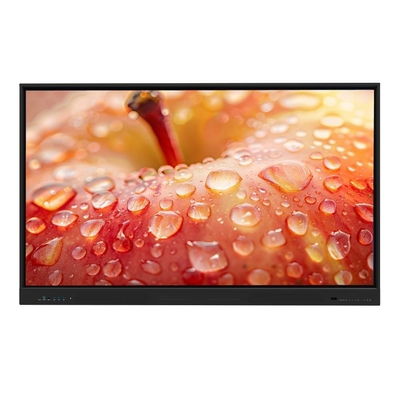 LED Interactive Whiteboard 86 98 110 Inch Android 13 14 LCD Smart Board Response 5-8 Ms phần mềm họp tương thích với máy ảnh và mic và giá đỡ di động