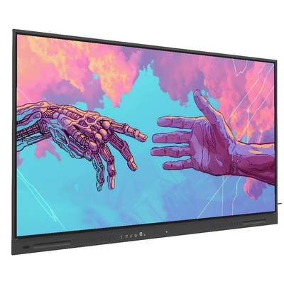 LCD Smart Board 65 75 86 Inch Android PC Computer Infrared Touch Panel Smart TV Board với phần mềm cho các cuộc họp giảng dạy trường học