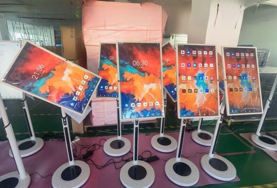 iBoard 32 Inch Android 13 Smart Touch Screen Hiển thị không dây trong tế bào với camera 5-7H Thời lượng pin dài Đứng điều chỉnh