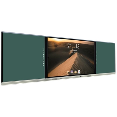 Phòng đào tạo thiết yếu Bảng đen thông minh 75 inch Kích thước 4 64G/8 128G/16 256G Tùy chọn với điểm truy cập Wifi Chức năng chạm cho giáo dục tại nhà trực tuyến tại trường