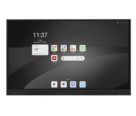 Android mới 75 inch Panel tương tác phẳng cho lớp học thông minh và hội nghị