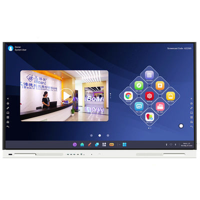 Android mới 75 inch Panel tương tác phẳng cho lớp học thông minh và hội nghị