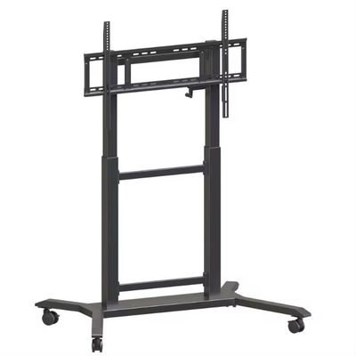 IBoard Độ cao điều chỉnh 42 "-86" Trolley Multi Mobile TV Cart cho màn hình phẳng tương tác Smart Whiteboard VESA 100 * 100-800 * 600mm