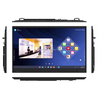 65 inch 4K tương tác WhiteBoard Smart Board Infrared Touch Screen tương tác bảng phẳng cho hội nghị giáo dục