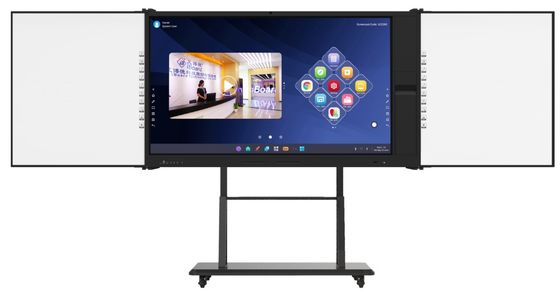 iBoard Factory Android 14 8+128G Bảng phẳng tương tác với độ tương phản cao 1200: 1 Và tốc độ con trỏ 100 Dot / S 20 Điểm chạm được hỗ trợ với Bảng trắng tương tác
