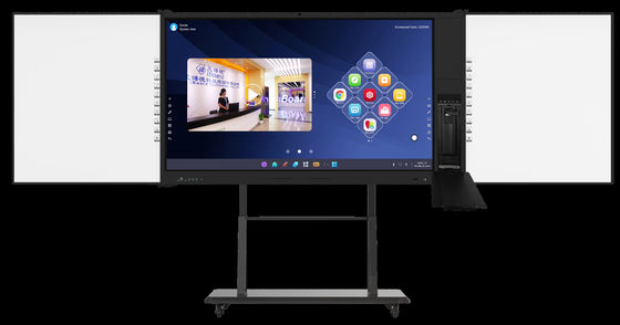 iBoard Factory Android 14 8+128G Bảng phẳng tương tác với độ tương phản cao 1200: 1 Và tốc độ con trỏ 100 Dot / S 20 Điểm chạm được hỗ trợ với Bảng trắng tương tác
