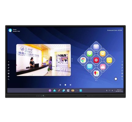 86 inch iBoard tương tác màn hình bảng phẳng Hội nghị Phòng học
