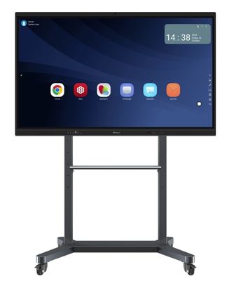 Màn hình tương tác phẳng 98 inch, 65/75/86 inch 4K, màn hình cảm ứng đa điểm