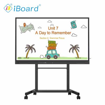 Ai Function 75 Inch 4K Resolution Interactive Flat Panel Smart TV với thiết bị hệ thống Android mới Cho cuộc họp văn phòng lớp học
