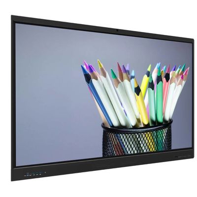 LCD Smart Board 75 Inch IFP Android 14 8+128G Camera Mic Speaker Light Sensor Wifi Hồng ngoại 50 Điểm chạm cho trường học Giáo dục trực tuyến Văn phòng Zoom Teams Meeting