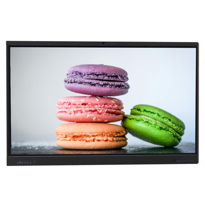 Bảng tương tác 75 inch 4K EDLA Màn hình cảm ứng thông minh Hệ điều hành Android Windows Với phần mềm cho Phòng học Họp