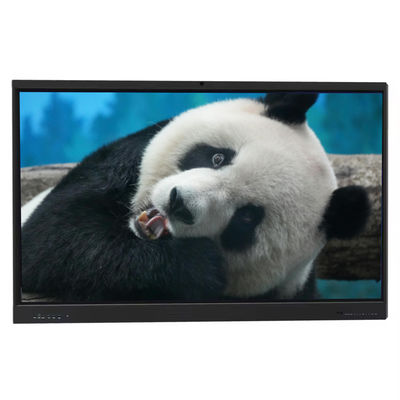 Màn hình cảm ứng 65 inch Smart Board Bảng hiển thị tương tác với máy ảnh và micrô tích hợp cho giáo dục từ xa Trung tâm đào tạo E-Learning Hội nghị video & Hợp tác kỹ thuật số