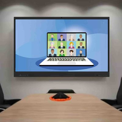 75 inch LED Digital Whiteboard Smart Board Tất cả trong một máy tính của Mini PC Nhiều nhà văn cùng một lúc cho cuộc họp & giảng dạy
